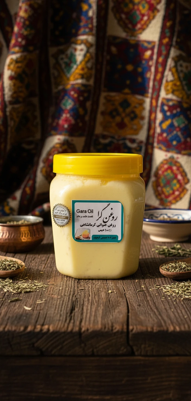 روغن کرمانشاهی ۱۰۰۰ گرمی خالص