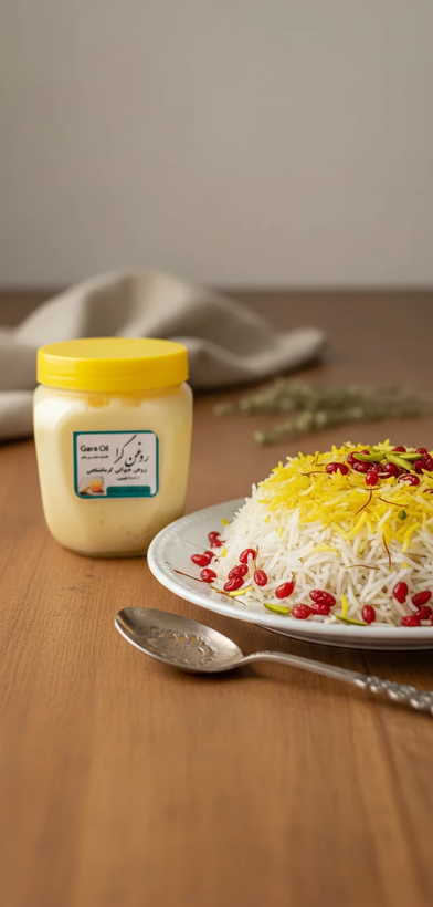 روغن کرمانشاهی ۱۰۰۰ گرمی خالص